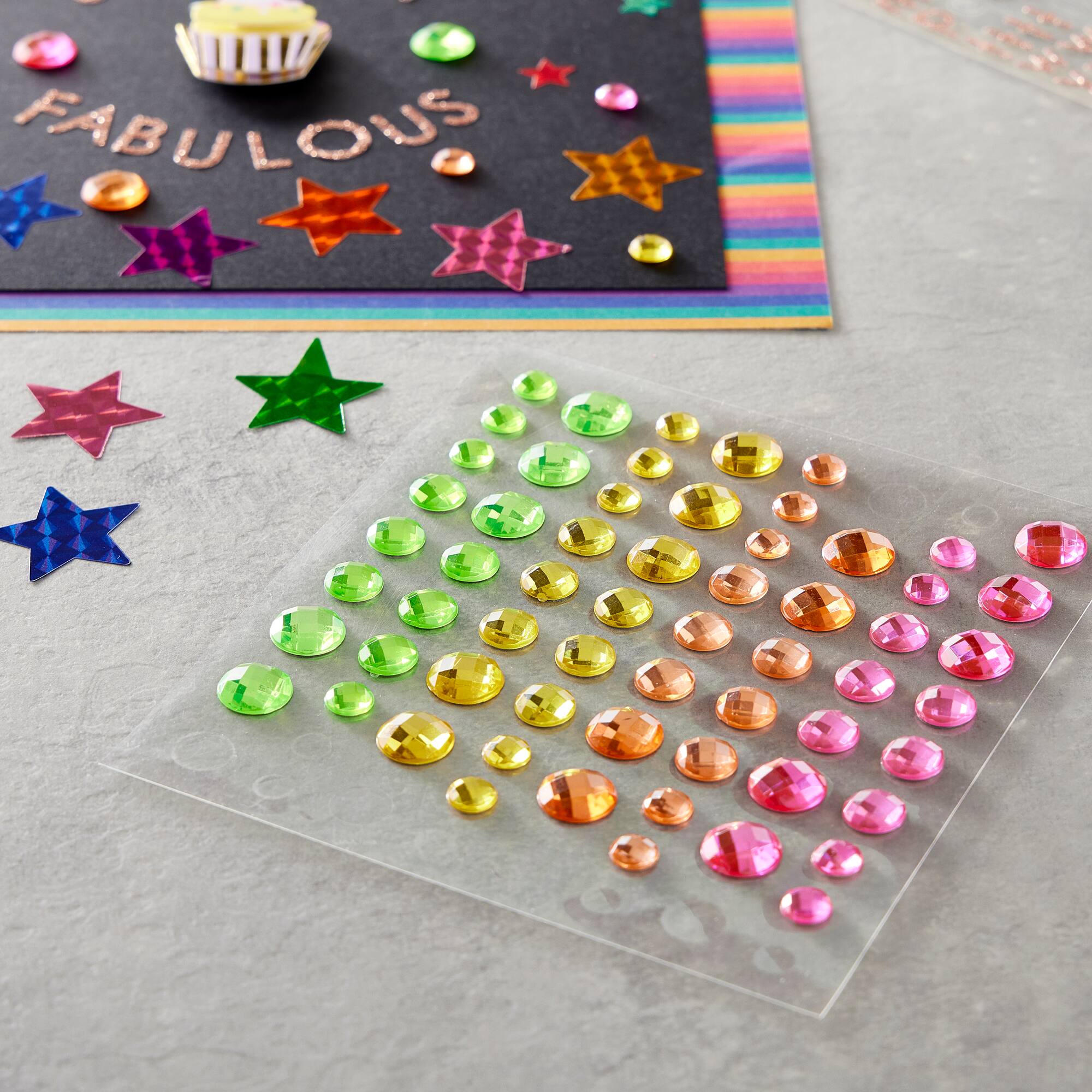 Neon Rhinestone Stickers by Recollections™